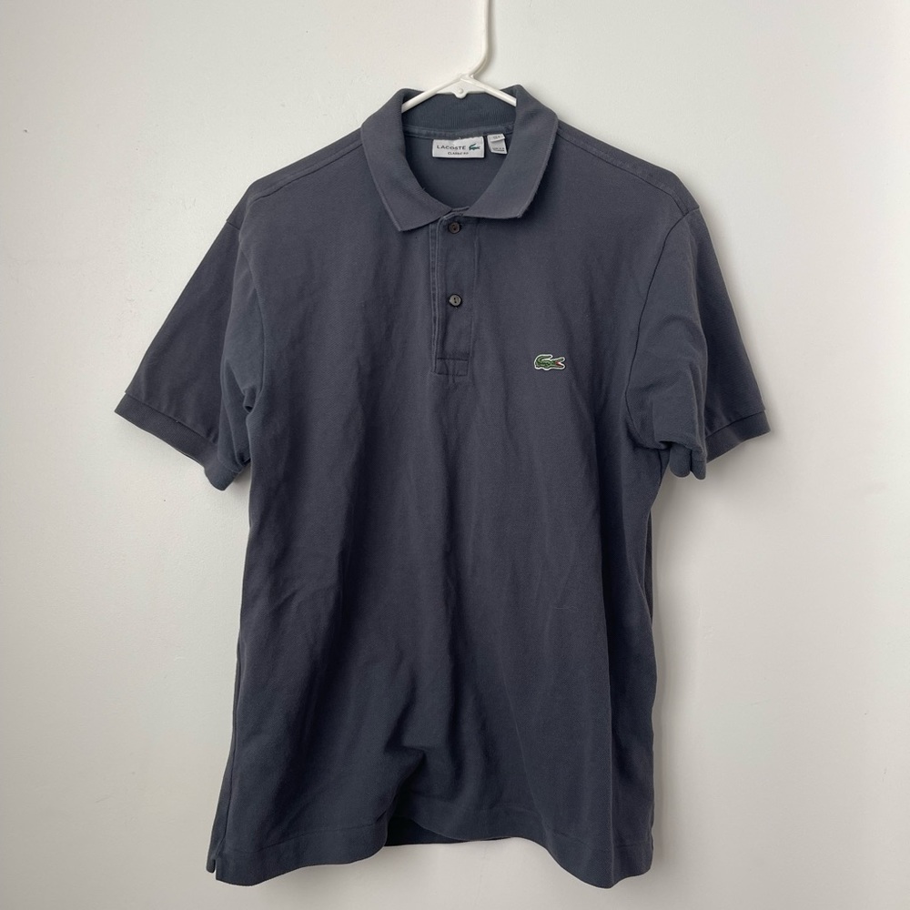 Lacoste vintage classic fit large polo